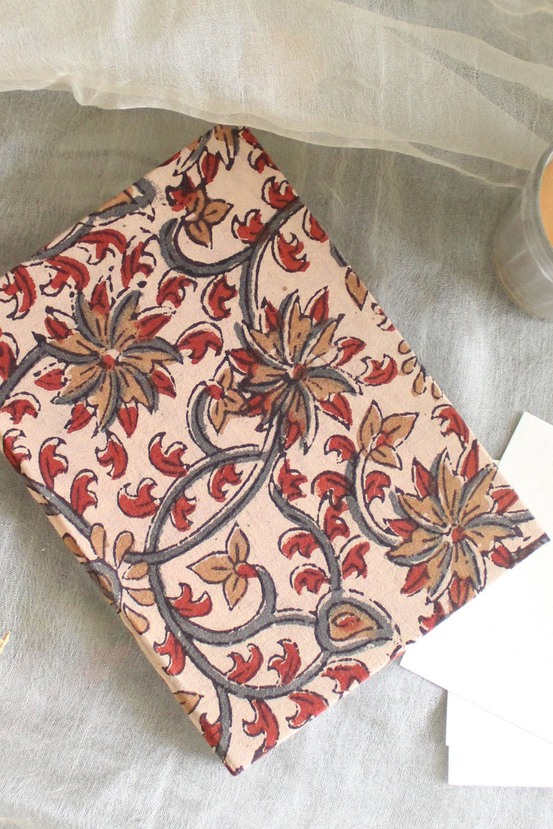 Byora Multicolor Autumn Print Textile Diary