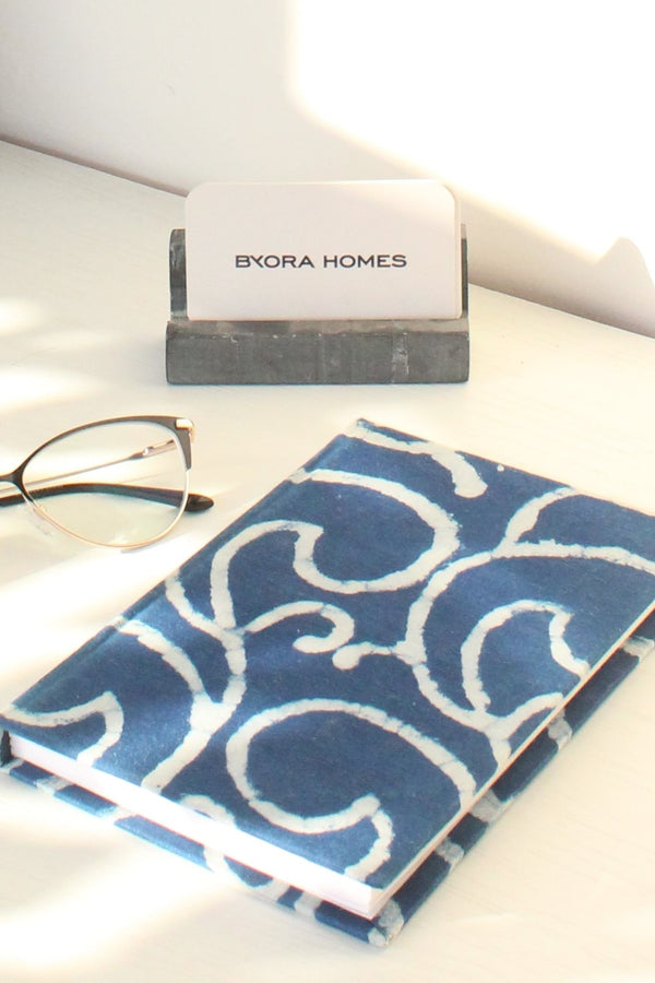 Byora Blue Indigo Blue Print Textile Diary