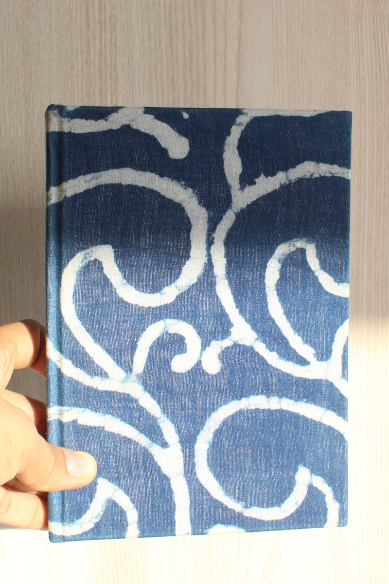 Byora Blue Indigo Blue Print Textile Diary