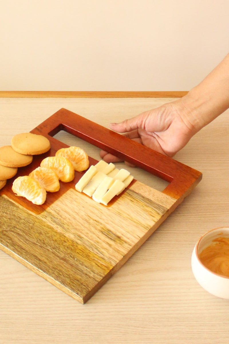 Byora Brown Staircase Platter