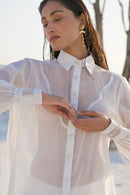 The Loom Art Lily Co-ord (Set of 2) Handwoven Chanderi Silk Co-ord