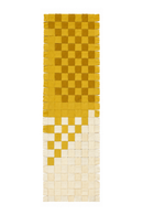 JOD Pure Cotton Mustard Jaal Handmade Patchwork Table Runner