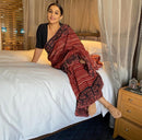 Forsarees Women's Ekla Cholo Saree Pink