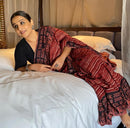 Forsarees Women's Ekla Cholo Saree Pink