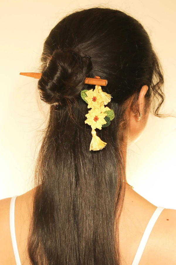 Sunflowers Hair Stick