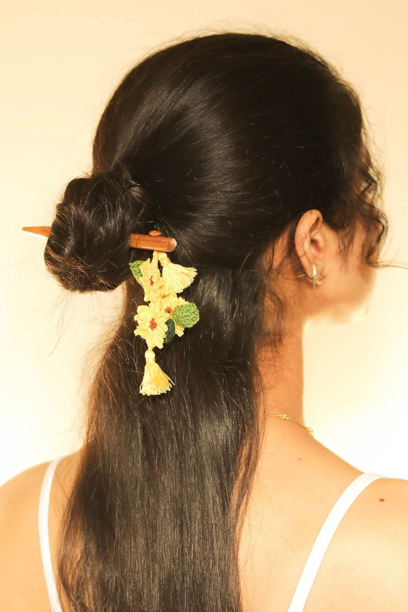 Sunflowers Hair Stick