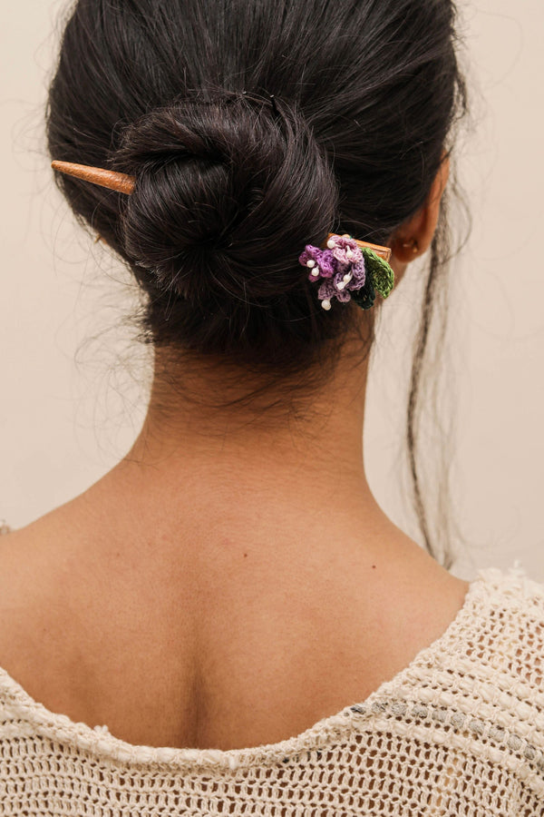 Tulip Bouquet Hair Stick