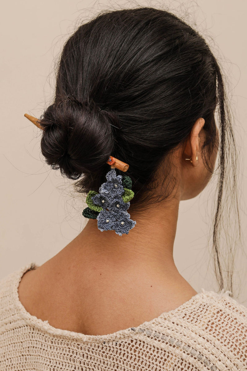 Hydrangeas Bouquet Hair Stick