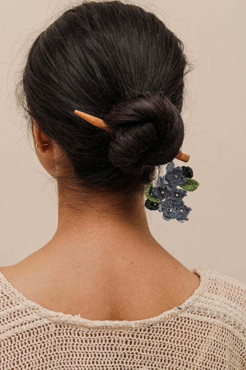 Hydrangeas Bouquet Hair Stick