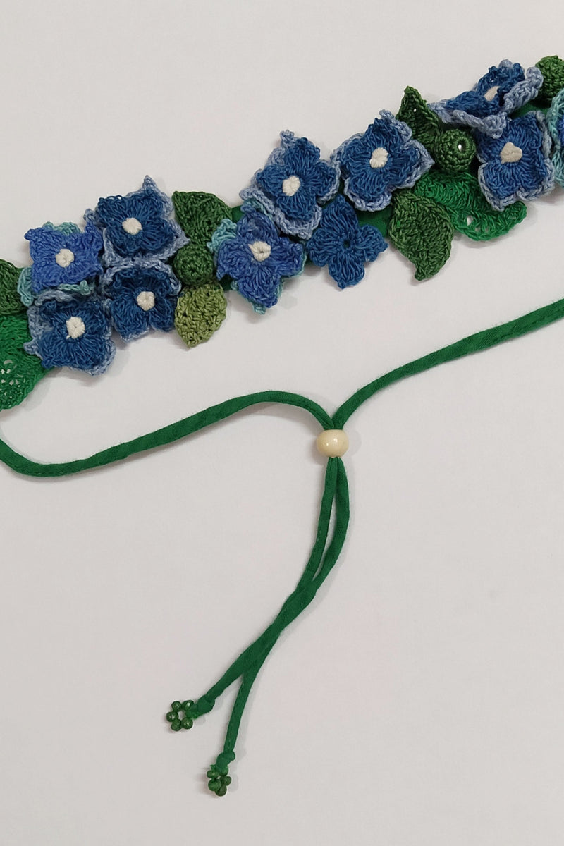 Hydrangea Crochet Hair String