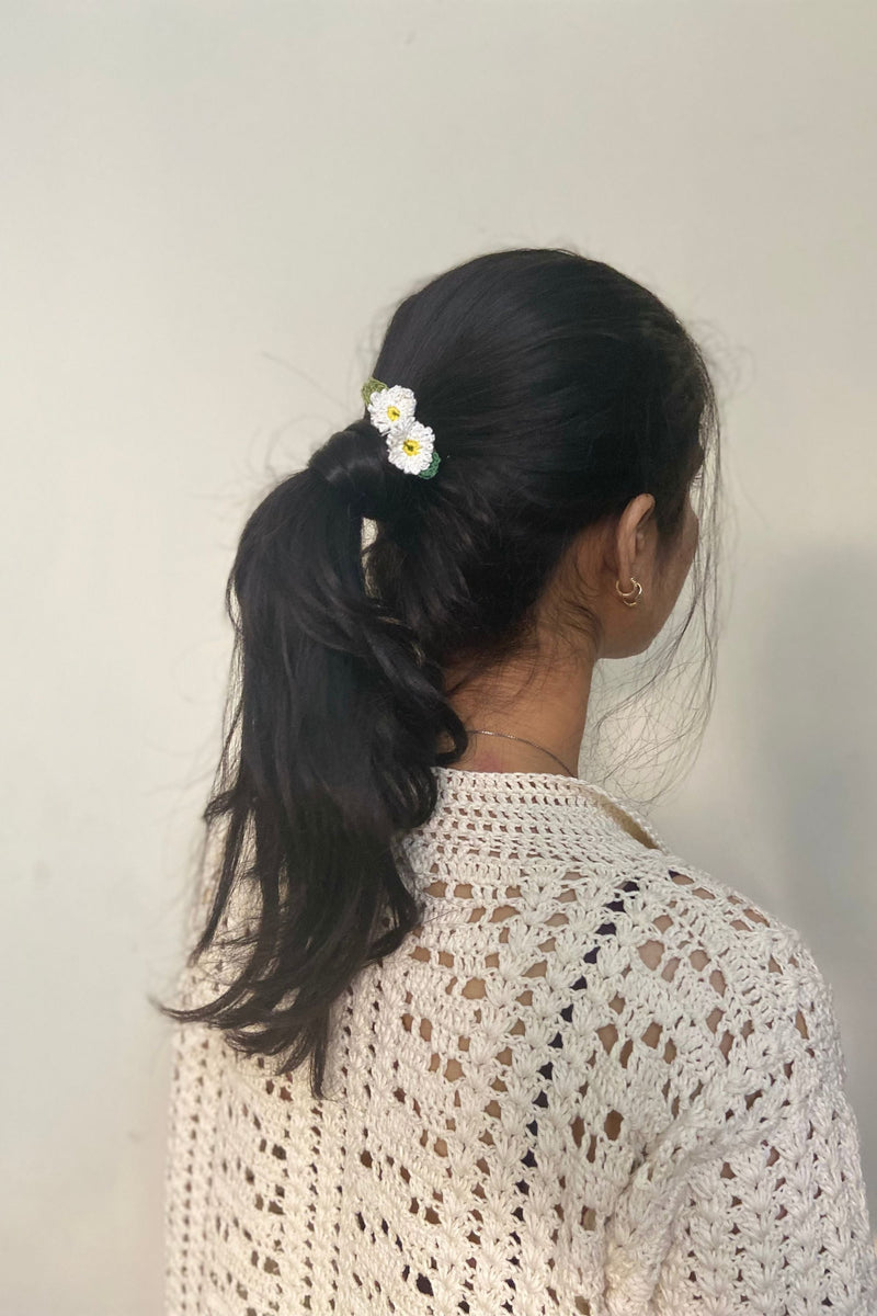 Daisy Crochet Hairpins(set of 4)