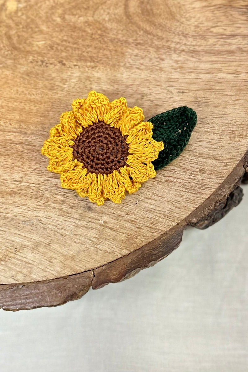 Sunflower Hair Clip(small)