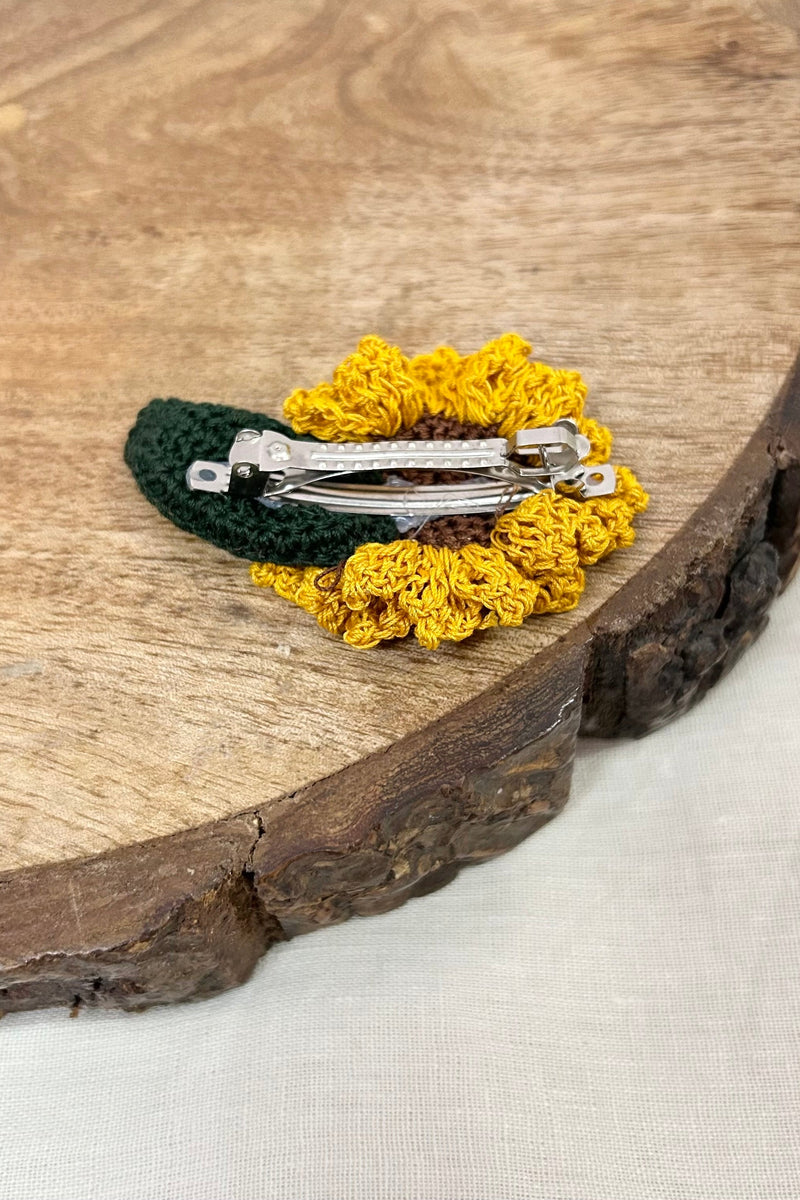 Sunflower Hair Clip(small)