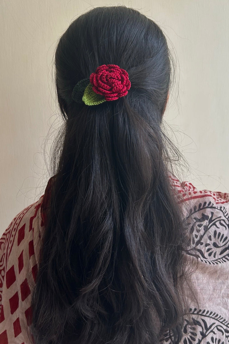 Rose Hair Clip(small)