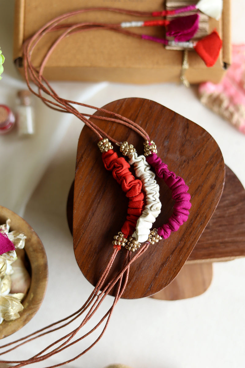 Lukka Chuppi Upcycled Rakhi