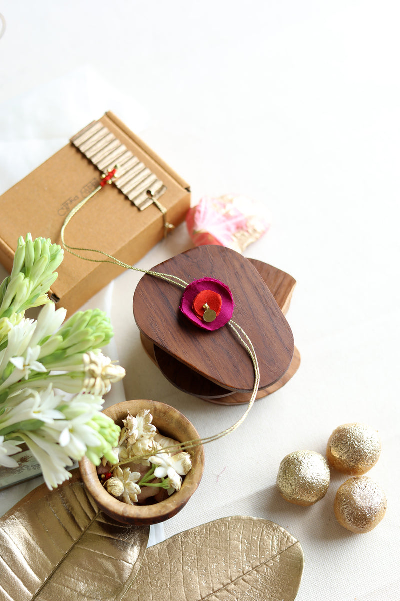 Lukka Chuppi Upcycled Rakhi