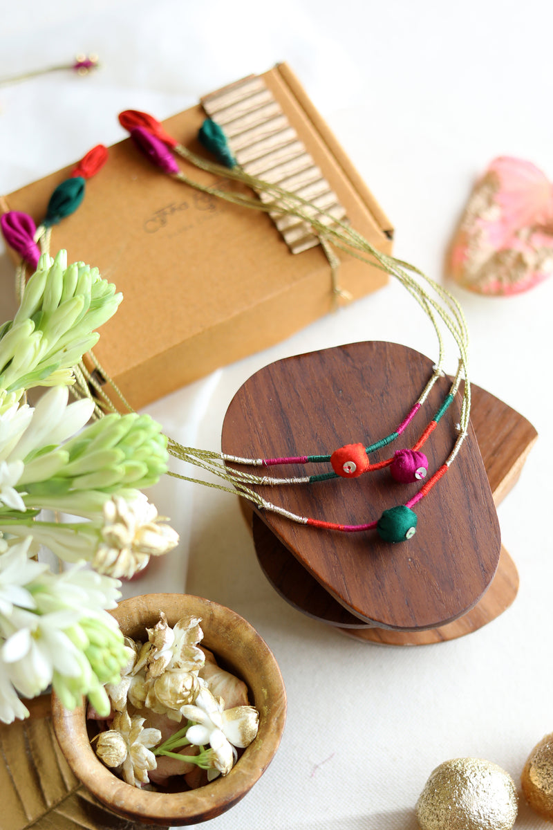 Lukka Chuppi Upcycled Rakhi