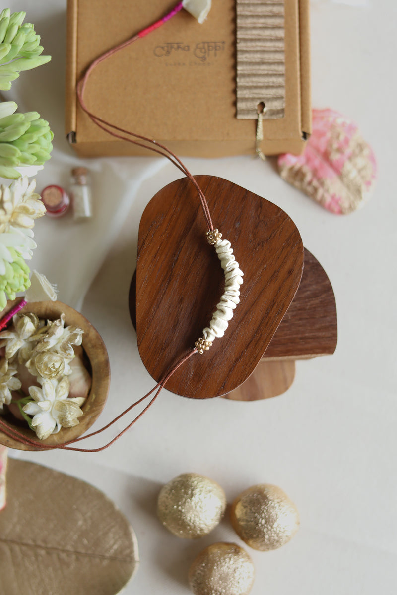 Lukka Chuppi Upcycled Rakhi