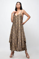 Sepia Stories Llama Modal Jumpsuit in Olive