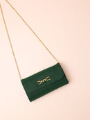 Whitefire Vegan Leather Lena Wallet in Pine Green