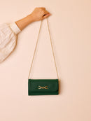 Whitefire Vegan Leather Lena Wallet in Pine Green