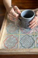 Bhayli - Large Hand Embossed Hosting Tray