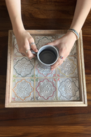 Bhayli - Large Hand Embossed Hosting Tray