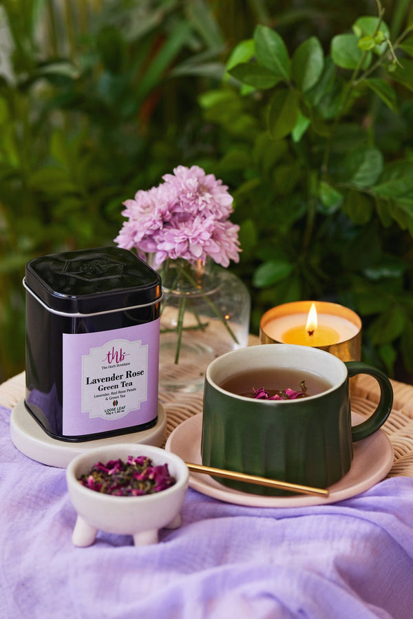 The Herb Boutique Lavender Rose Green Tea