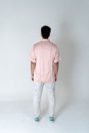 Neora by Nehal Chopra Pink Men's Shirt-Orange Pippin