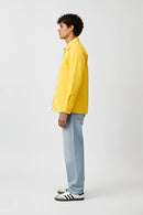 Ivory-Mango Yellow Zip Shirt