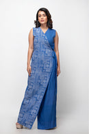 Sepia Stories Mano Cotton Jumpsuit in Indigo