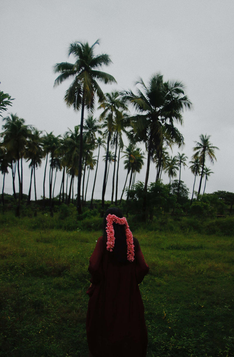 With N. Flared Dress with Side Gathers