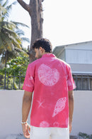 anushé pirani Recycled Cotton Men Fuschia Shirt