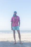 anushé pirani Recycled Cotton Men Fuschia Shirt
