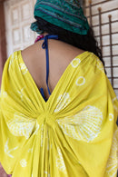 anushé pirani Recycled Cotton Women Cyber Lime Dress