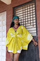 anushé pirani Recycled Cotton Women Cyber Lime Dress