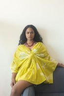 anushé pirani Recycled Cotton Women Cyber Lime Dress