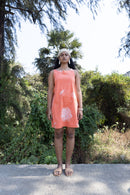 anushé pirani Recycled Cotton Women Tangerine Dress