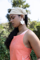 anushé pirani Recycled Cotton Women Tangerine Dress