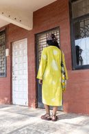 anushé pirani Recycled Cotton Women Cyber Lime Tunic