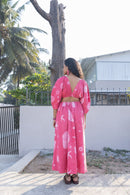 anushé pirani Recycled Cotton Women Fuchsia Dress