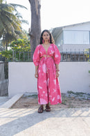 anushé pirani Recycled Cotton Women Fuchsia Dress