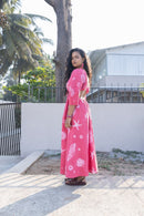 anushé pirani Recycled Cotton Women Fuchsia Dress