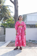 anushé pirani Recycled Cotton Women Fuchsia Dress