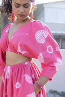 anushé pirani Recycled Cotton Women Fuchsia Dress