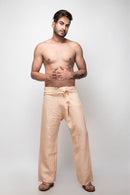 Sepia Stories Moraes Linen Pants in Salmon