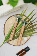 Almitra Sustainables Reusable Bamboo Safety Razor (Double Edged) – Pack of 2