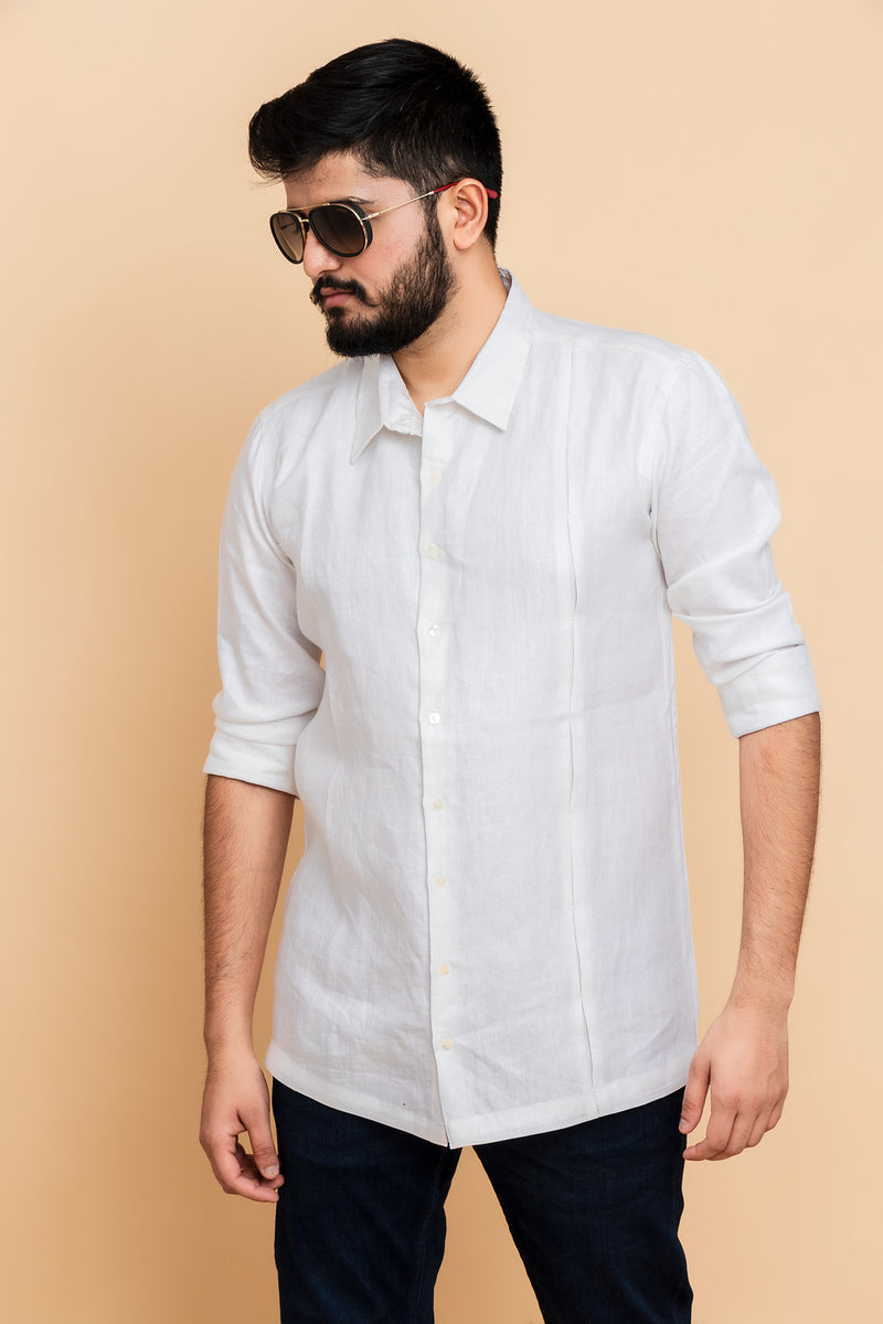 Ora Organics Men's White Mitch Shirt