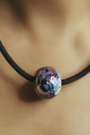 Foret Gaia Cork And Ceramic Necklace