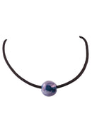 Foret Gaia Cork And Ceramic Necklace